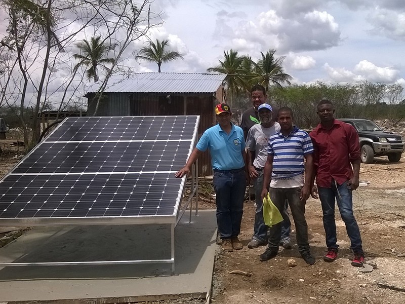 多米尼加太阳能水泵系统